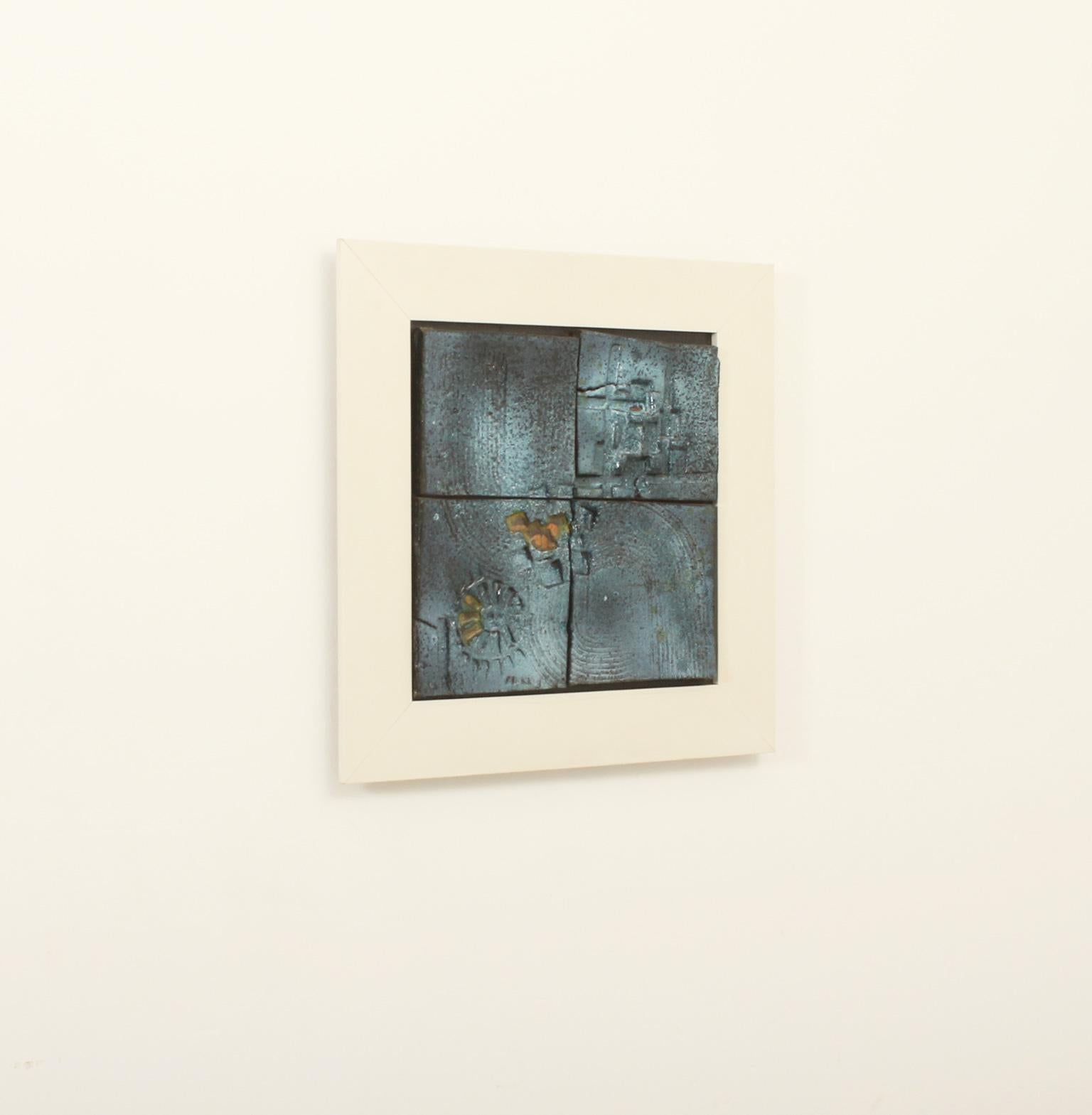Ceramic Wall Relief by Andrés Galdeano and Angel Grávalos, Spain, 1960's For Sale 5