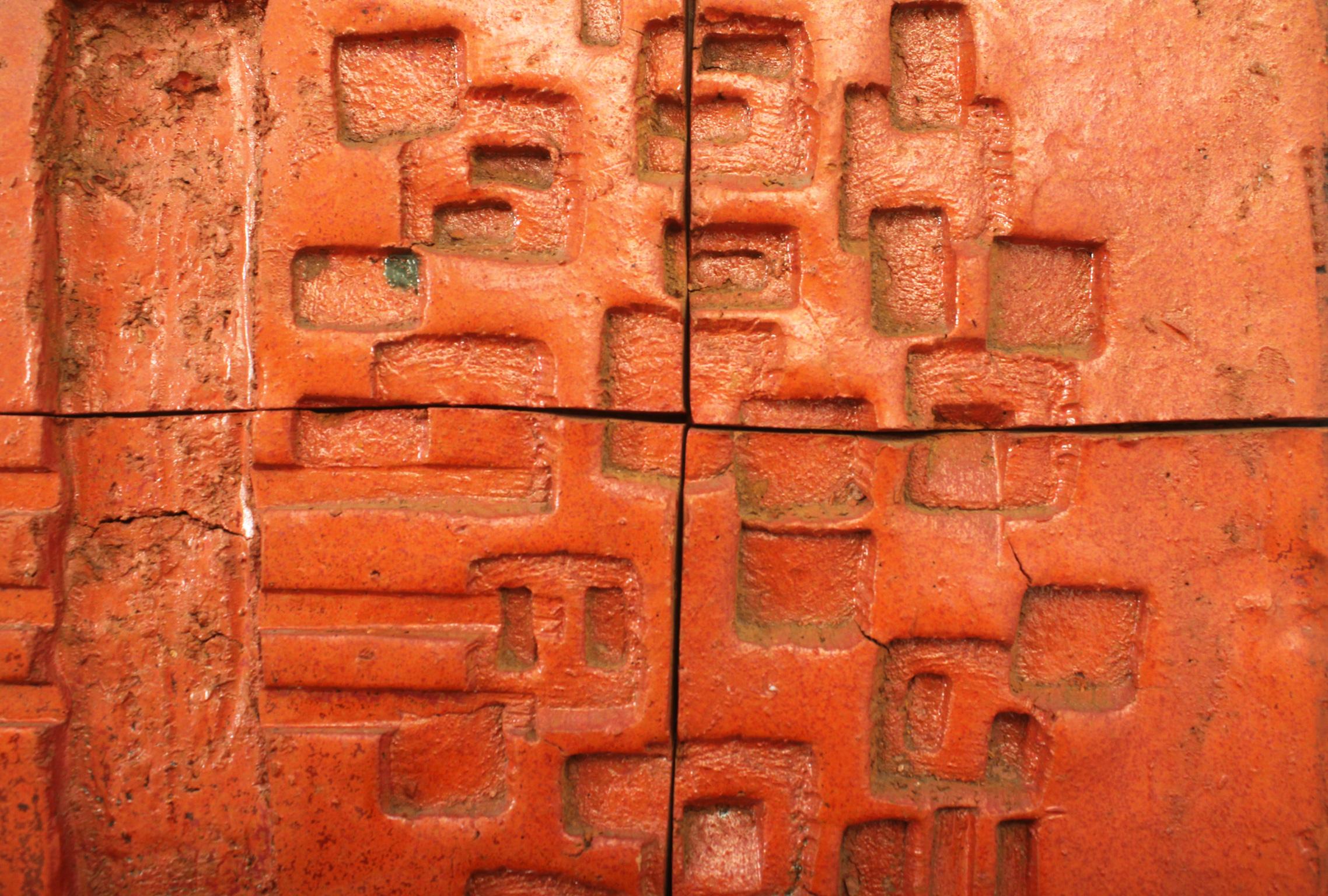Relieve mural de cerámica de Andrés Galdeano y Angel Grávalos, España, años 60 Moderno de mediados de siglo en venta
