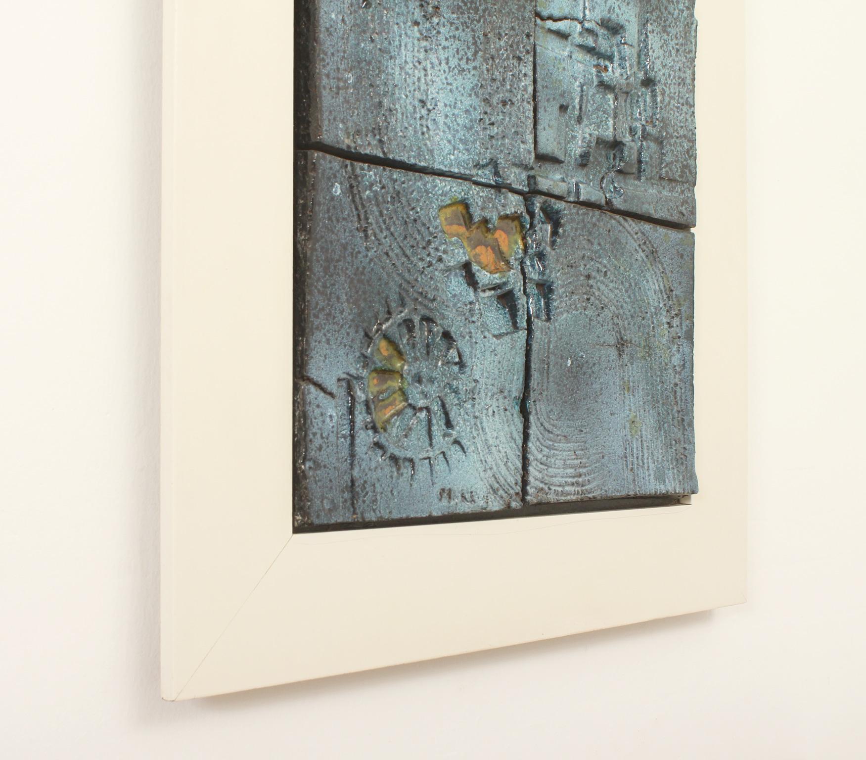 Ceramic Wall Relief by Andrés Galdeano and Angel Grávalos, Spain, 1960's For Sale 1