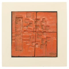 Ceramic Wall Relief by Andrés Galdeano and Angel Grávalos, Spain, 1960's