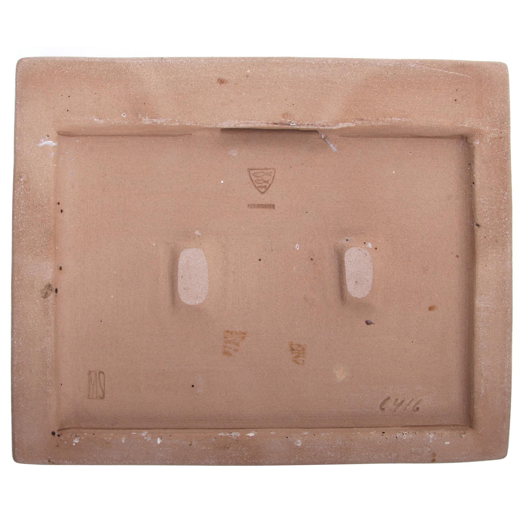 Danish Ceramic Wall Relief, No. 6416 by Marianne Starck for Michael Andersen, 1960s