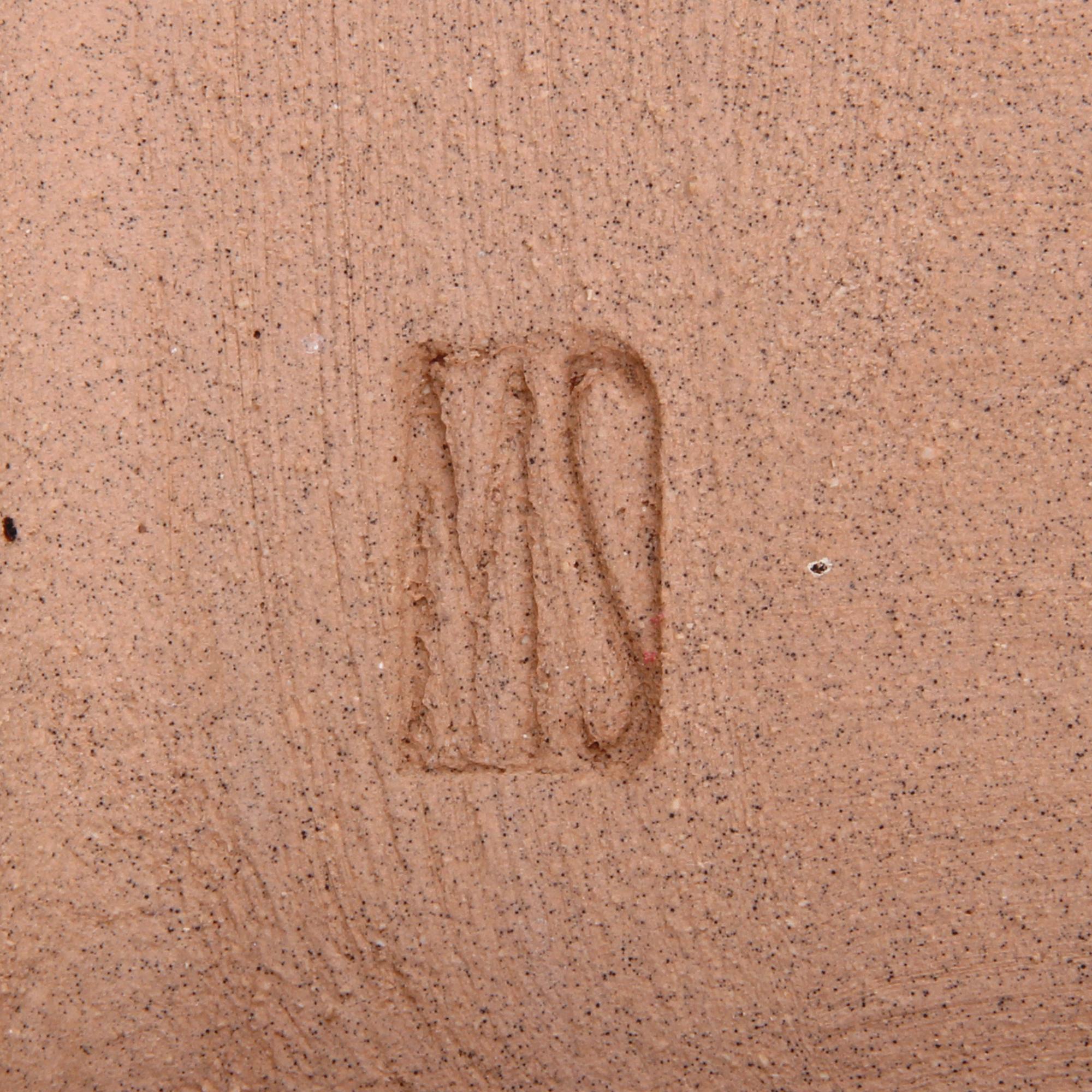 Ceramic Wall Relief, No. 6416 by Marianne Starck for Michael Andersen, 1960s In Good Condition In Brondby, Copenhagen