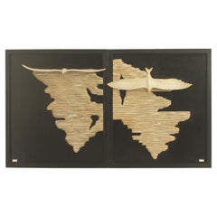 Ceramic Wall Reliefs by Josep Maria Palou, Spain, 1980's