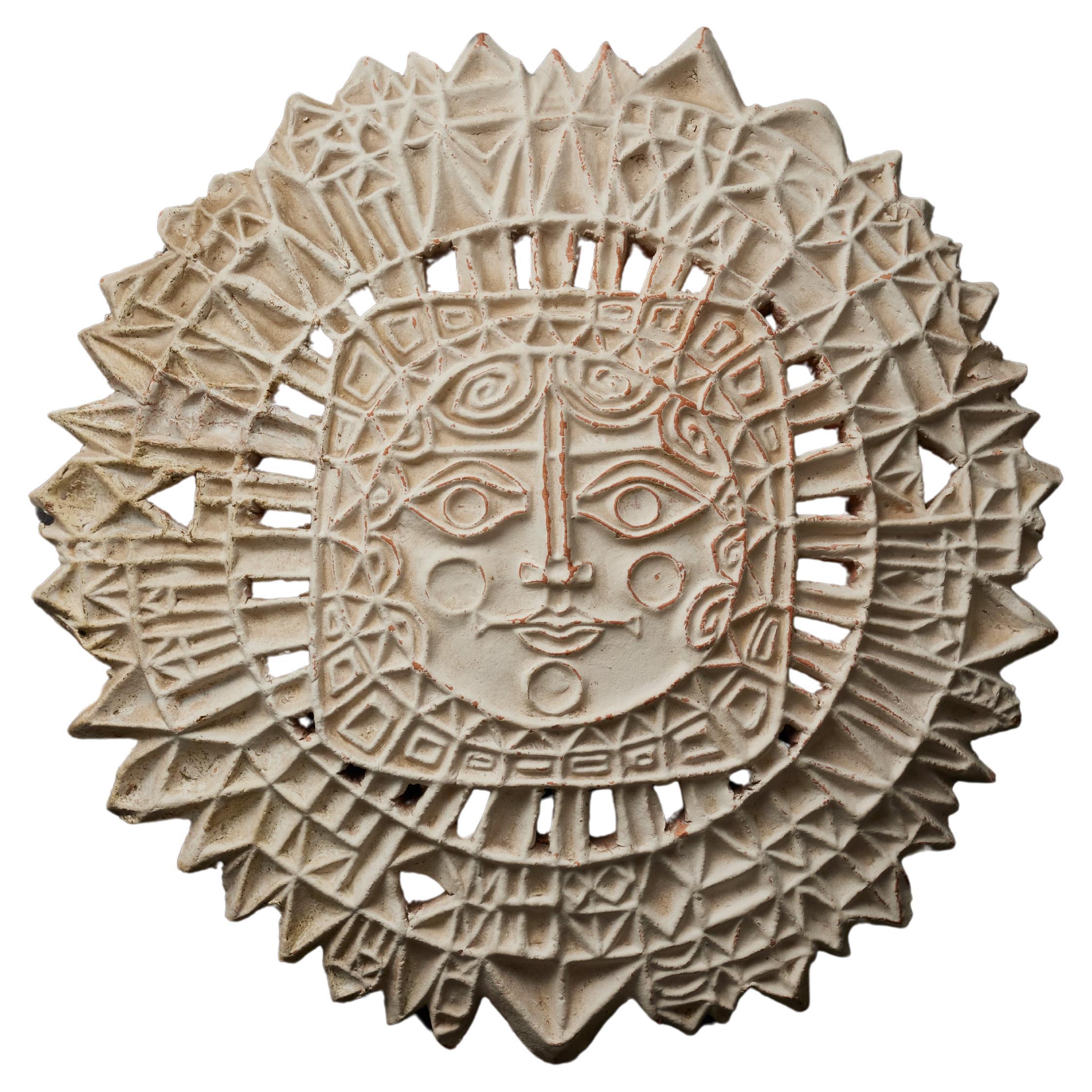 Ceramic Wall Sconce by Roland Zobel