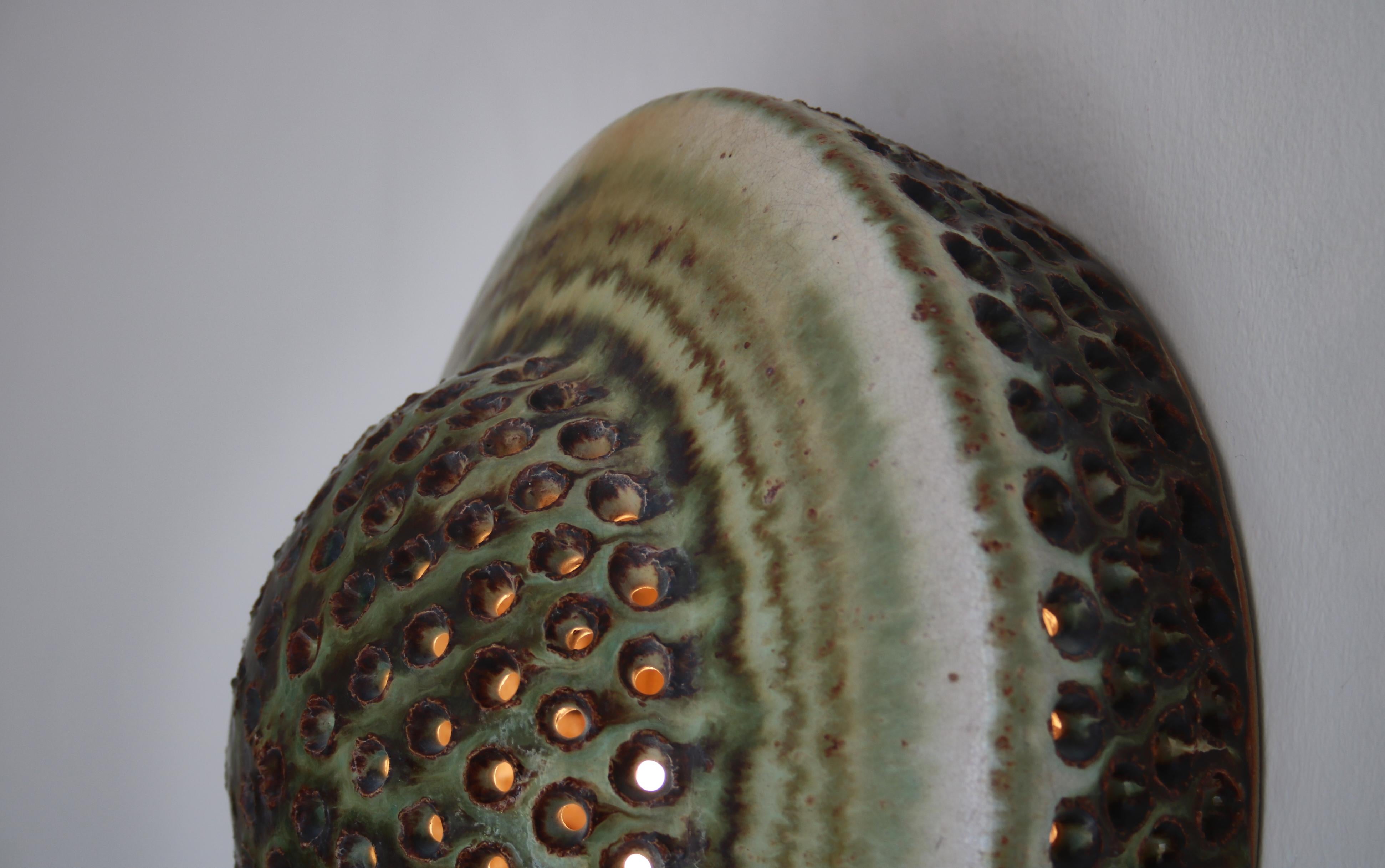 Ceramic Wall Sconces Handmade by 
