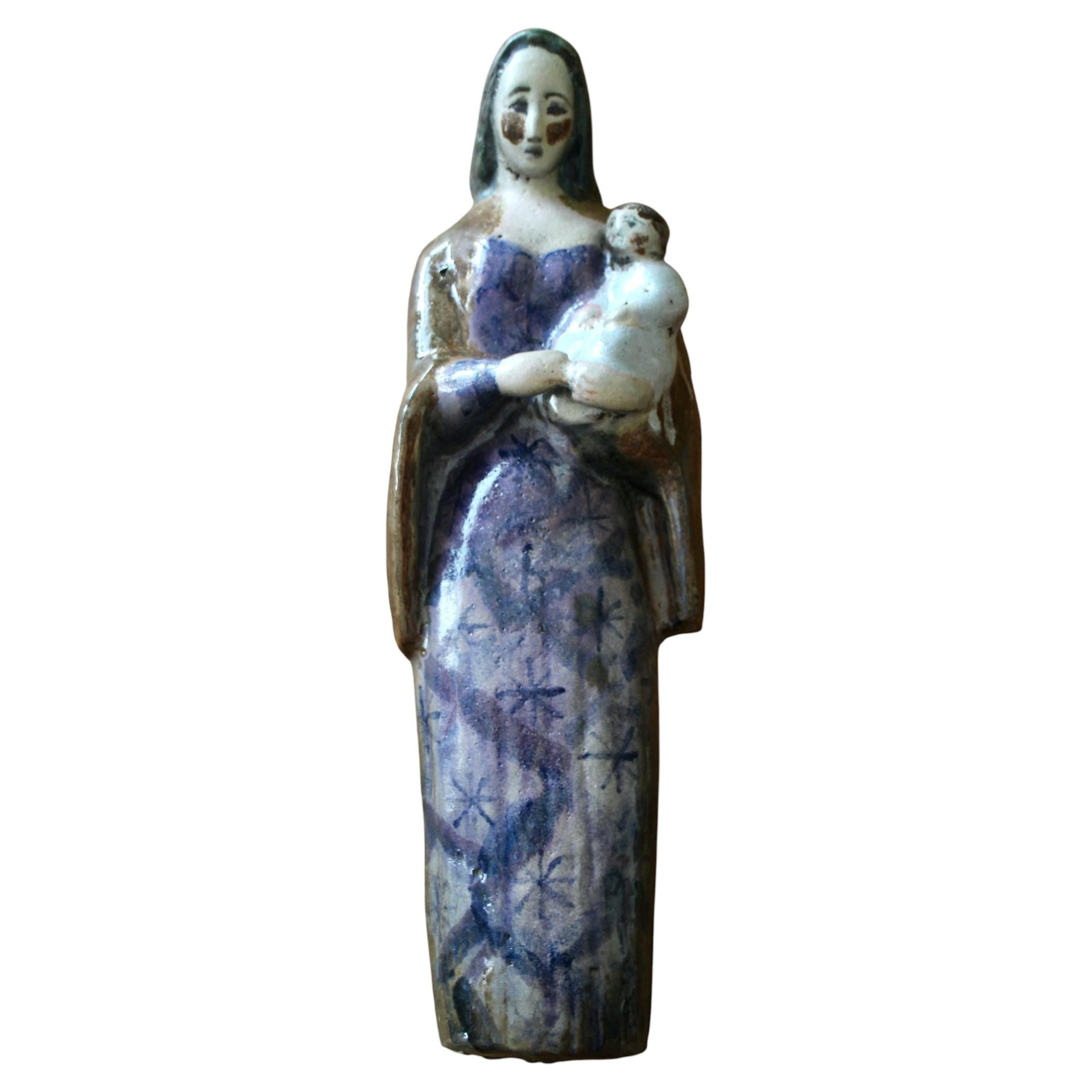Ceramic wall sculpture by Menelika For Sale
