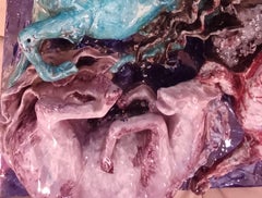 Scultura da parete in ceramica raffigurante un raro cavallo di San Polo VENEZIA