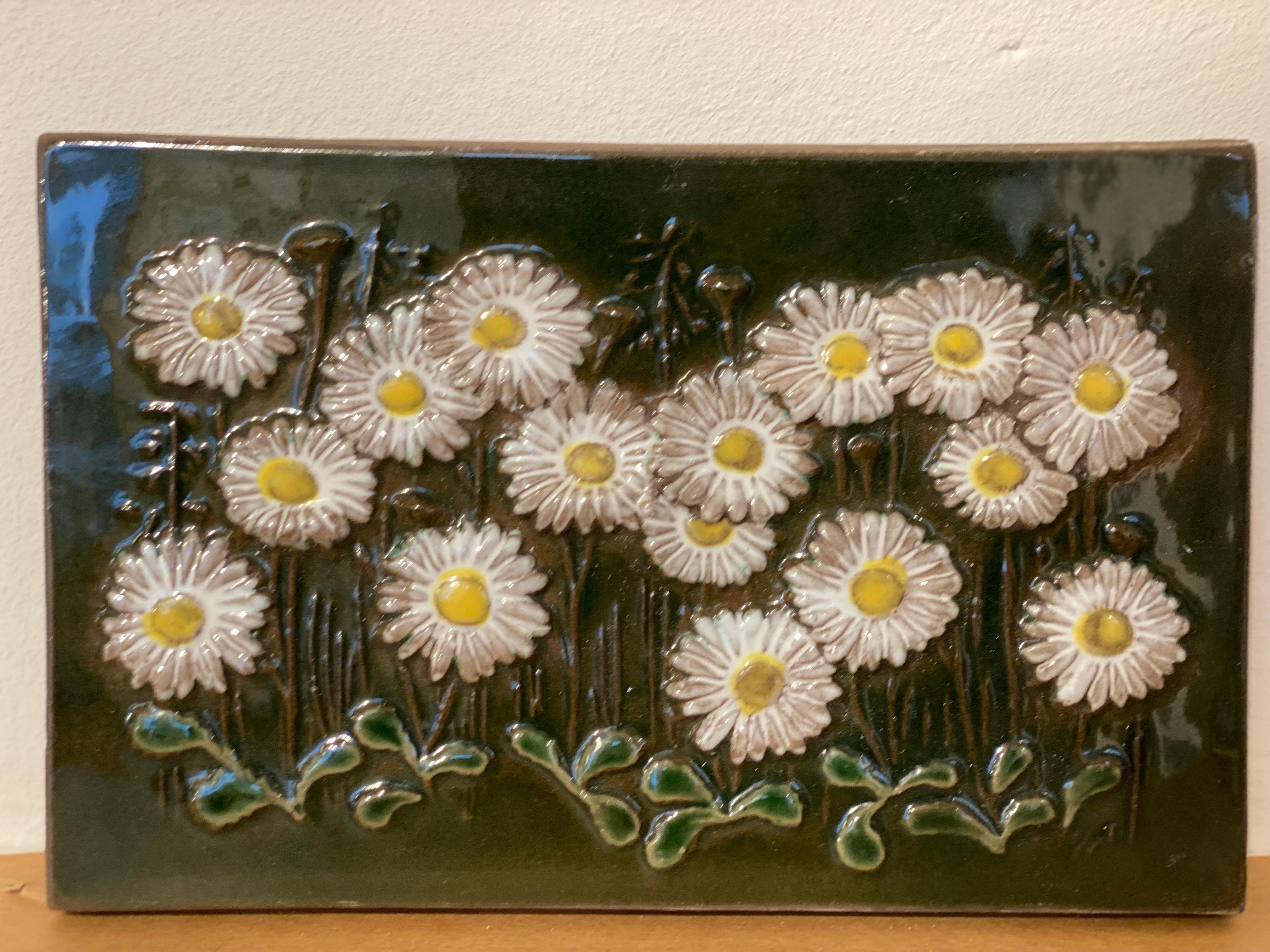 Swedish Ceramic Wall Tile Designed by Aimo Nietosvuori for JIE Gantofta, Sweden