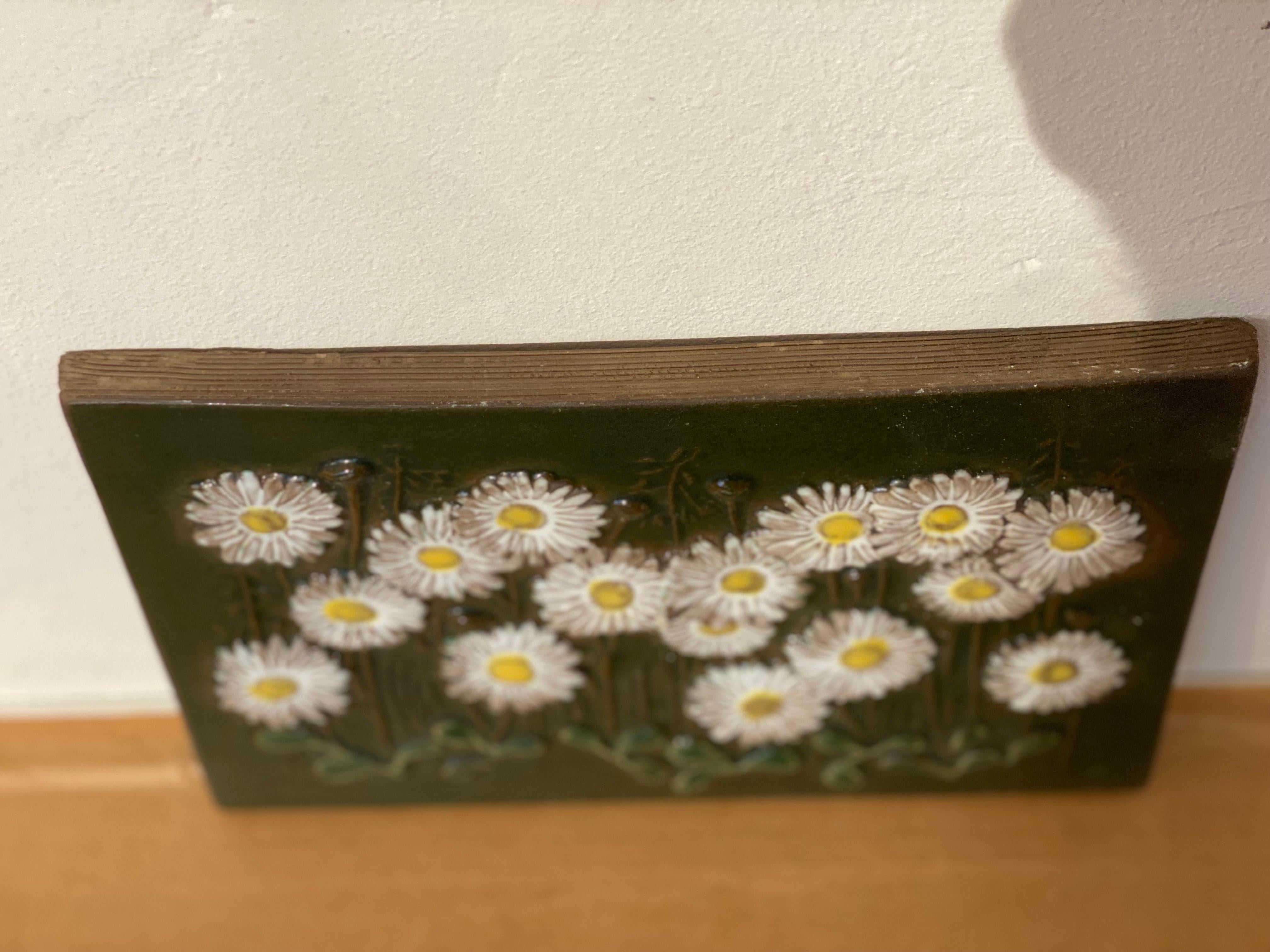 Ceramic Wall Tile Designed by Aimo Nietosvuori for JIE Gantofta, Sweden In Good Condition In Antwerp, BE