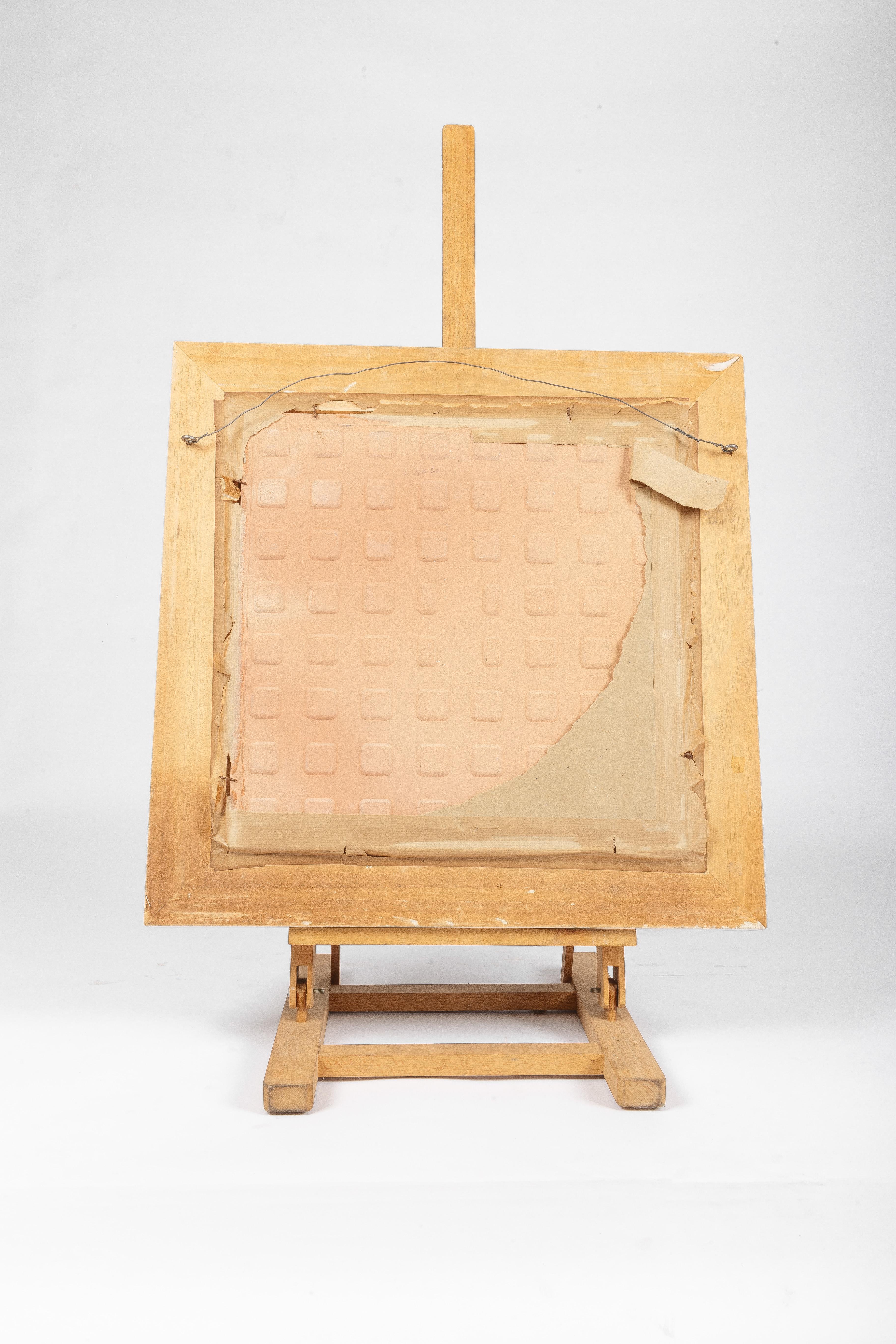 Piastrella da parete in ceramica con clown

Firmato Illigebly

Quadro smaltato del clown, 
Gli spessi strati di diversi colori smaltati danno l'aspetto di un vero e proprio dipinto.

Realizzato su una piastrella da parete del produttore spagnolo