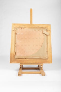 Ceramic wall tyle of a clown, Spain