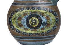 Ceramic Water Jug, Jean De Lespinasse, circa 1960