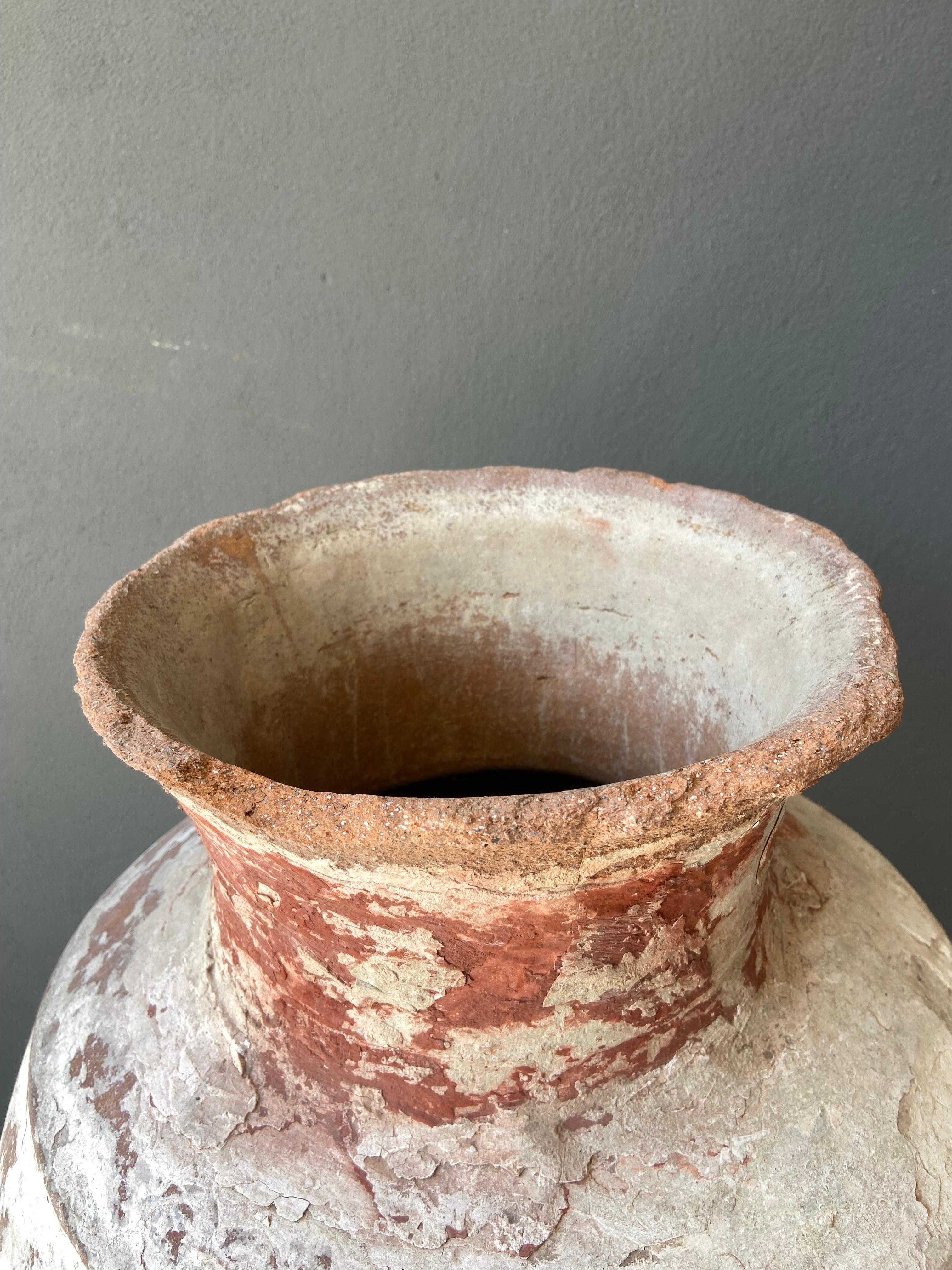 Rustic Ceramic Water Vessel from Yucatan, circa Early 20th Century