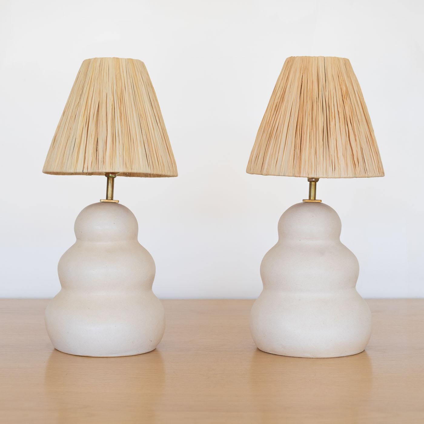 lampe ceramique annee 70