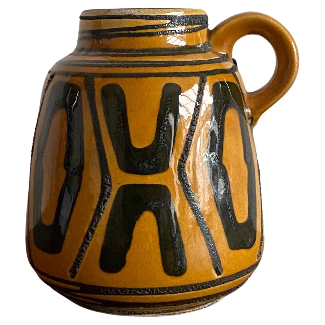 Ceramic West Germany vase or Jug 1535-13 For Sale