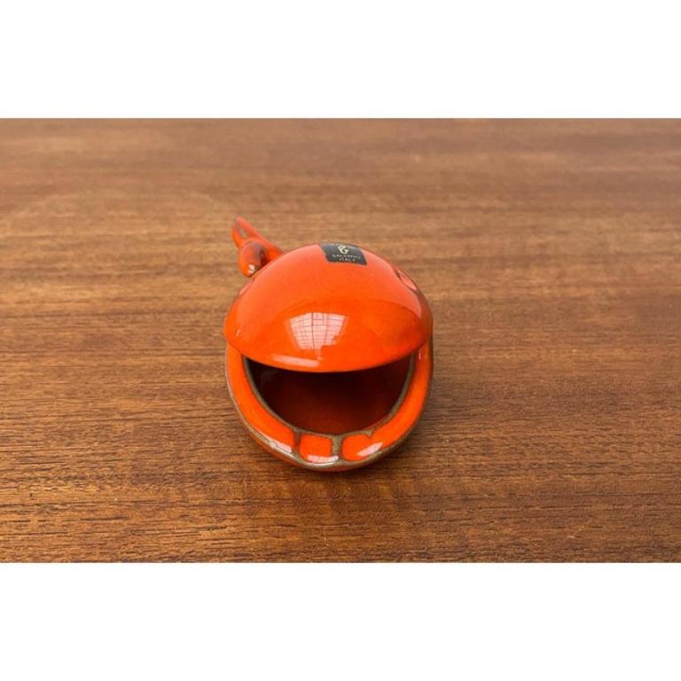 Ceramic Whale Figurine Ashtray from Ceramica D'Arte, Salerno, Italy, 1970s For Sale 5