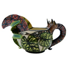 Ceramic Wild Dog Jug , hand made in South Africa