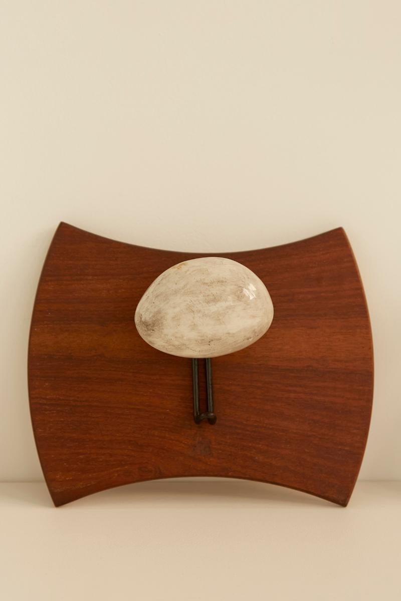 Appendiabiti in ceramica e Wood In condizioni ottime in vendita a London, GB