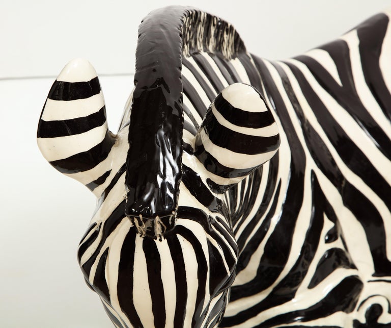 Ceramic Zebra at 1stDibs zebra ceramic, zebra pottery, ceramic zebras