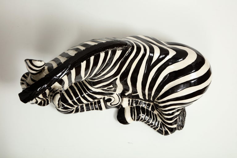 Ceramic Zebra at 1stDibs zebra ceramic, zebra pottery, ceramic zebras