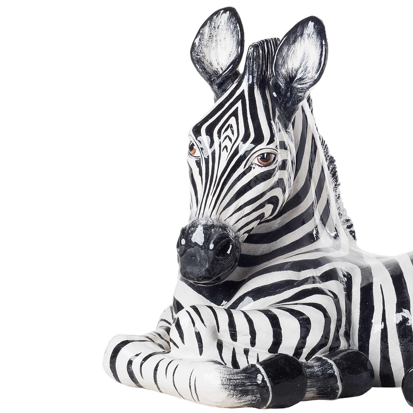 Estatuilla de cerámica Cebra Cerámico en venta