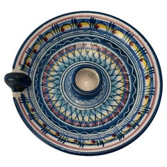 Ceramica D'Amore Vietri Italian Pottery Candle Holder