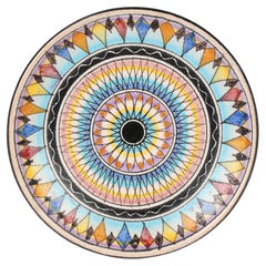 Ceramica D'Amore Vietri - Targa in ceramica dipinta italiana di metà secolo