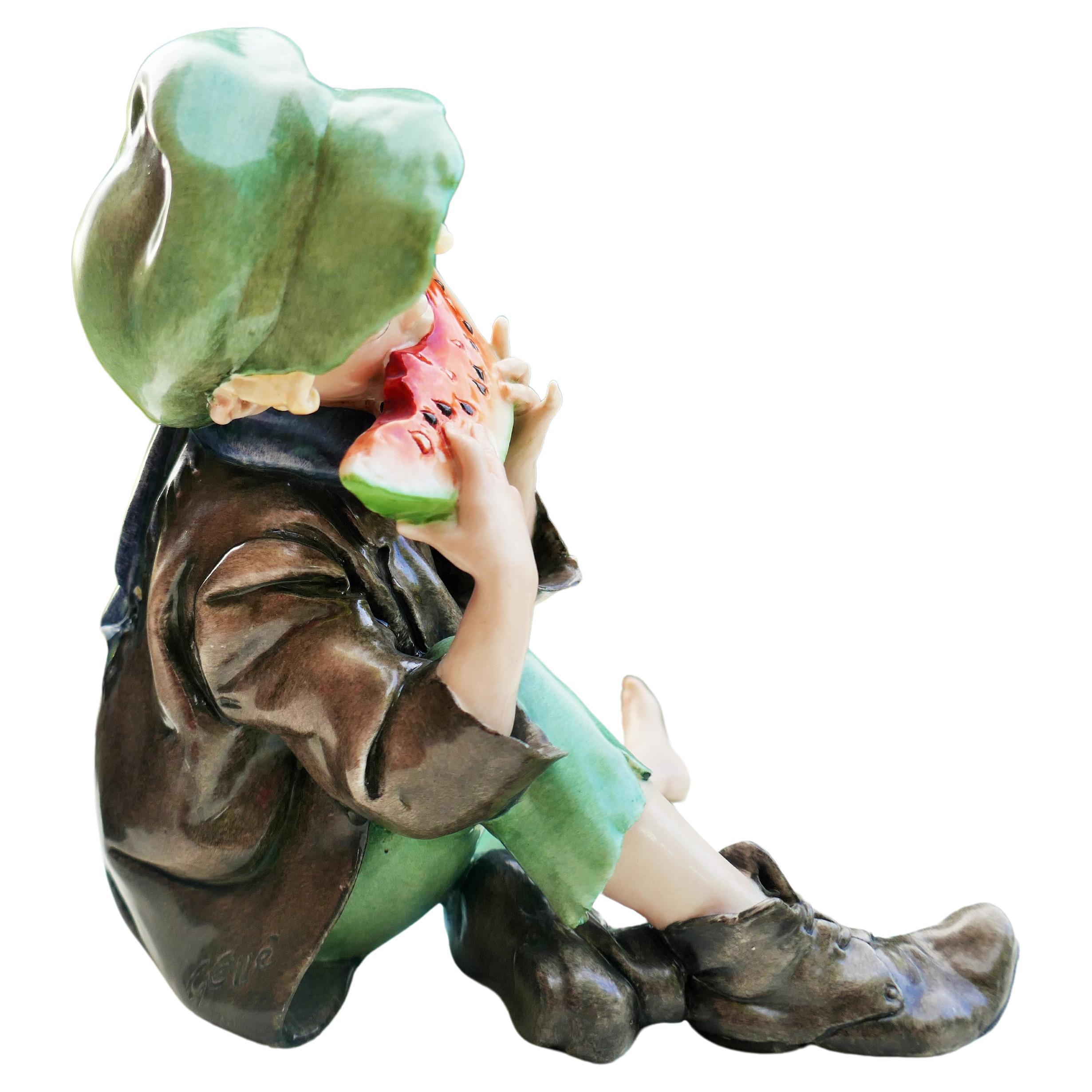 Ceramica Giuseppe Cappe Gelle Capodimonte in vendita 3