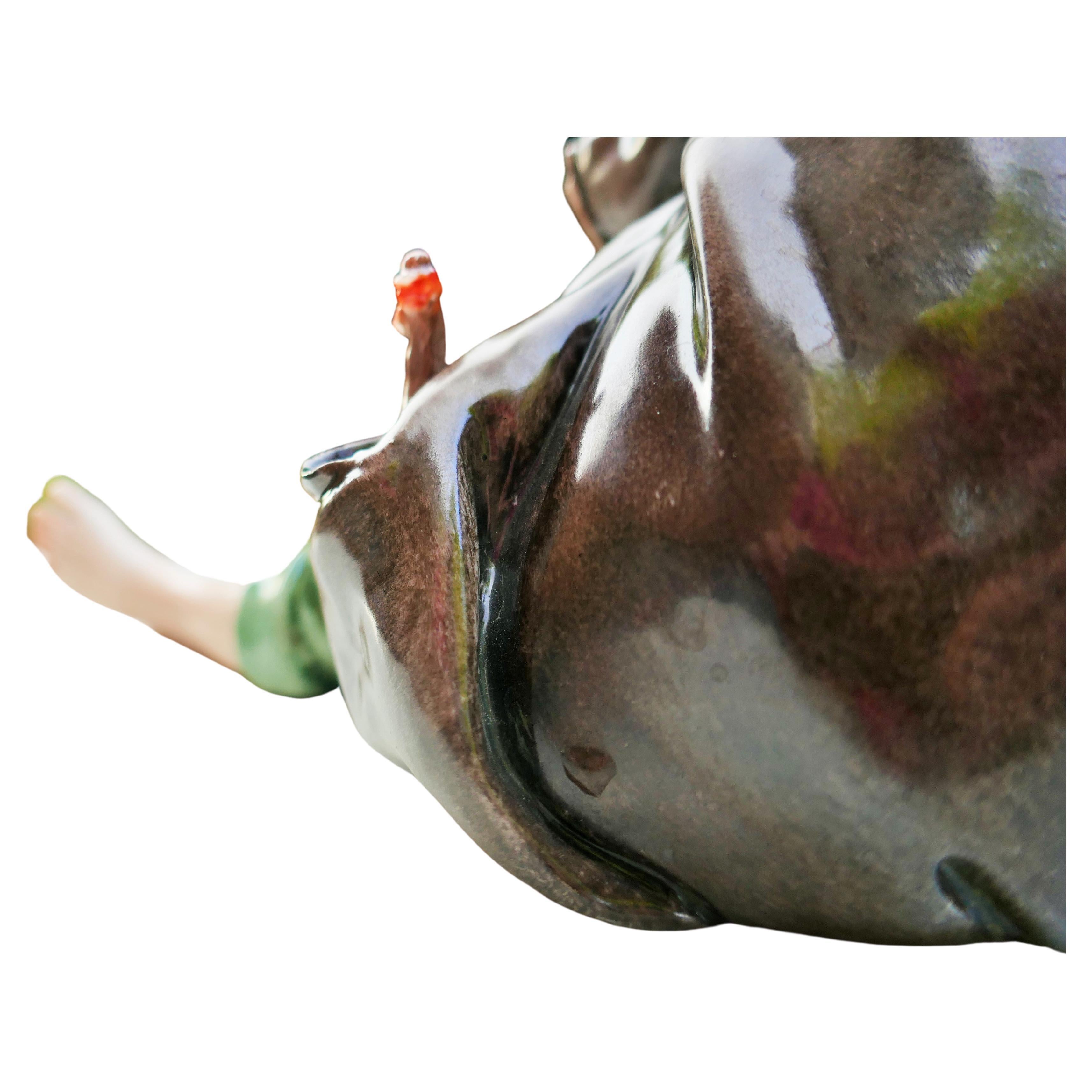 Ceramica Giuseppe Cappe Gelle Capodimonte in vendita 4