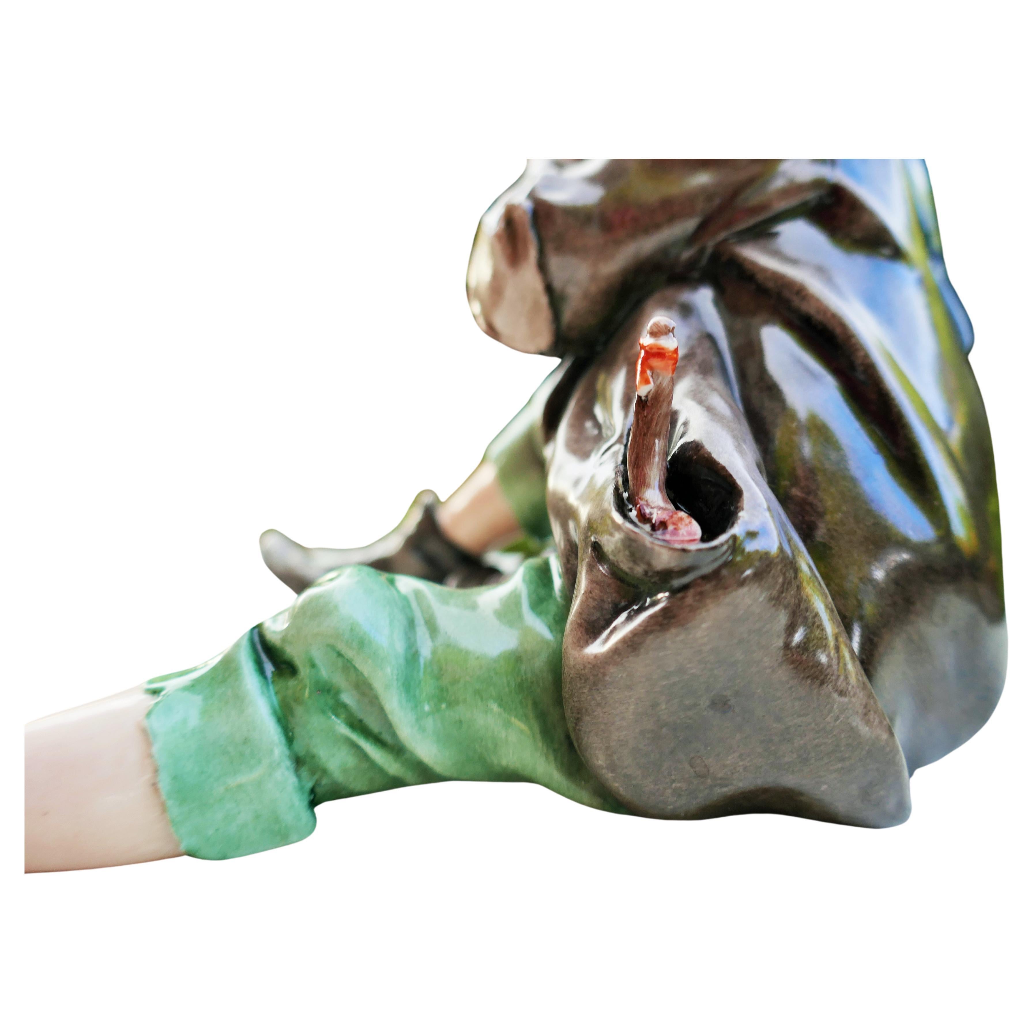 Ceramica Giuseppe Cappe Gelle Capodimonte in vendita 5