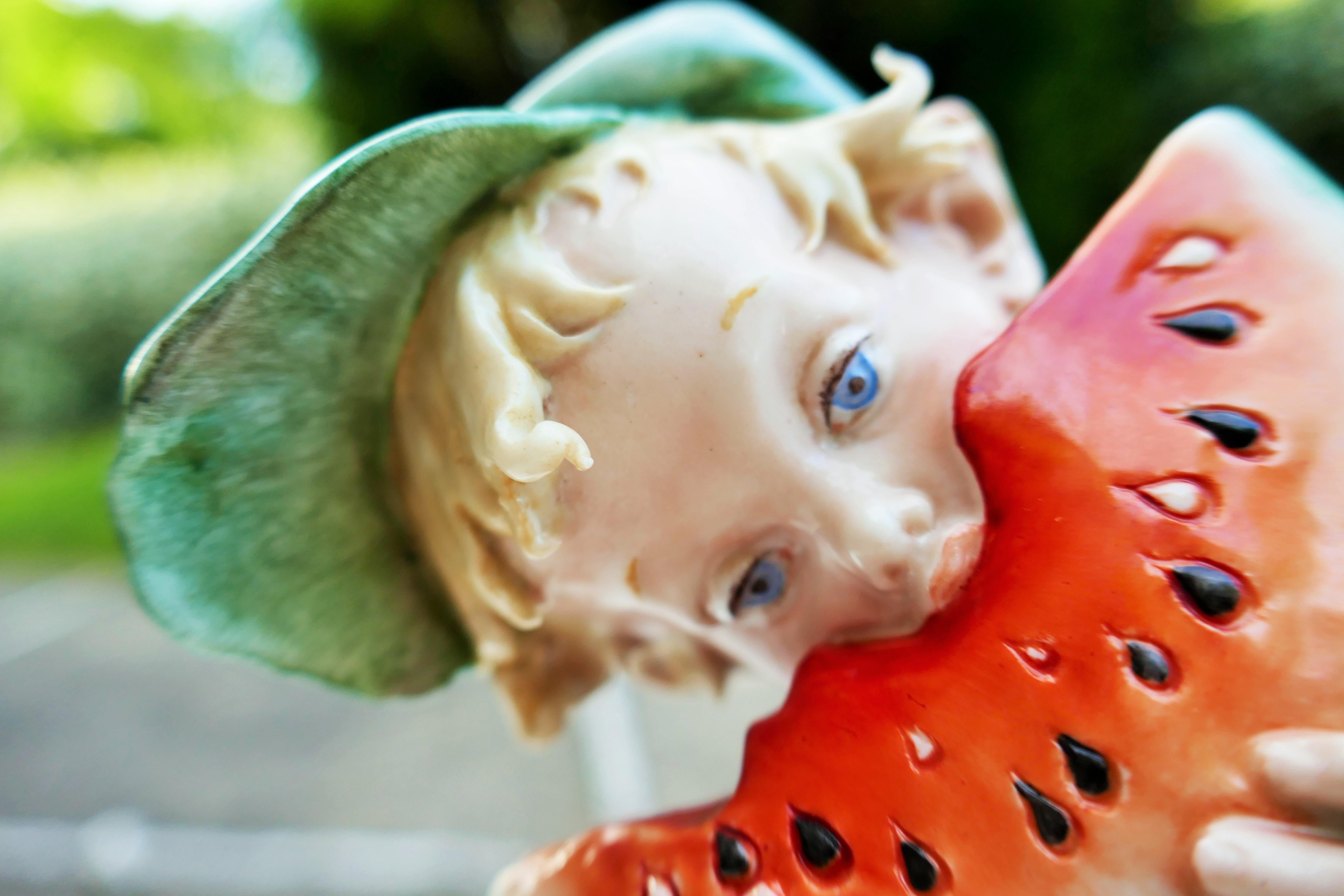 Ceramica Giuseppe Cappe Gelle Capodimonte in vendita 9