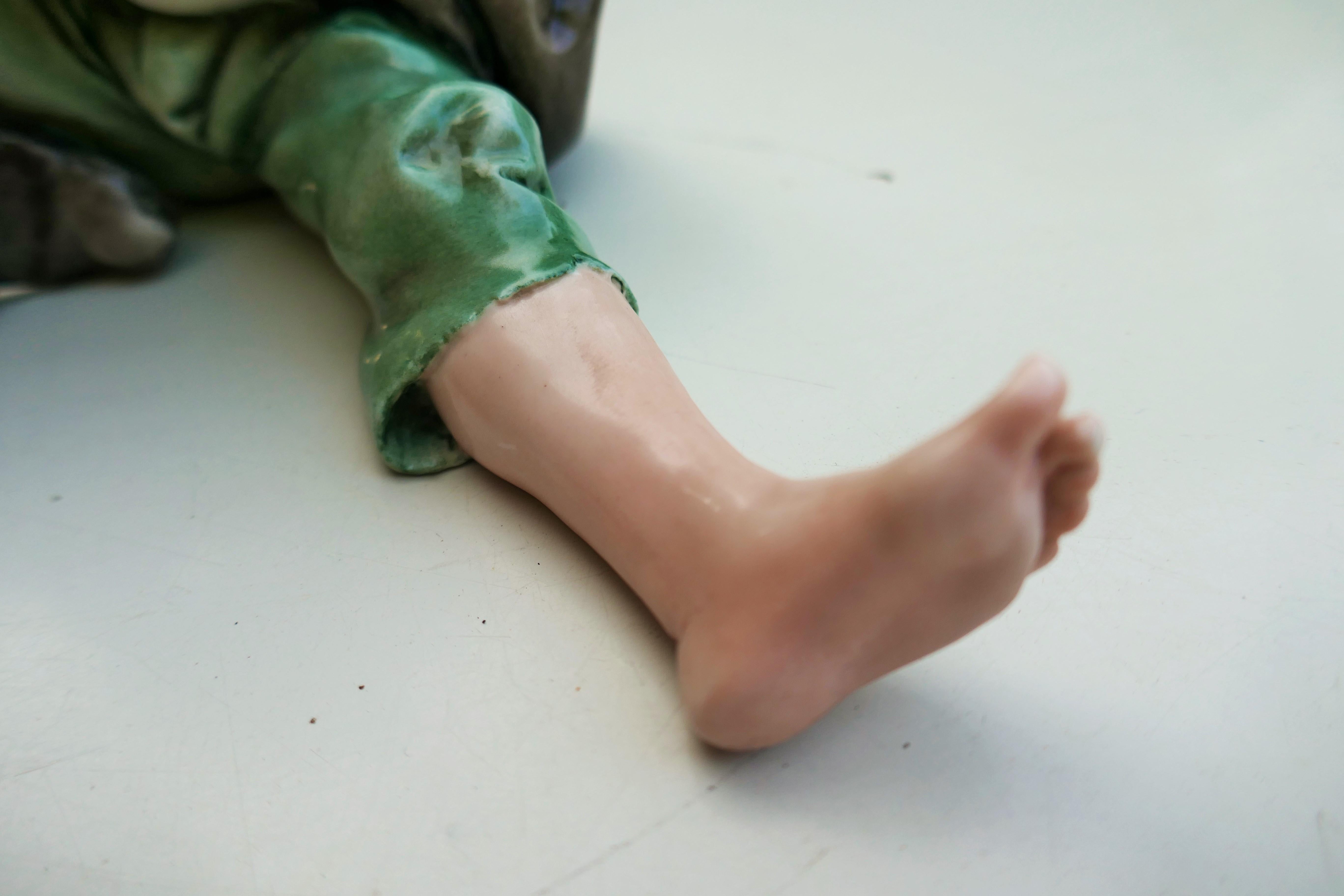 Ceramica Giuseppe Cappe Gelle Capodimonte in vendita 10