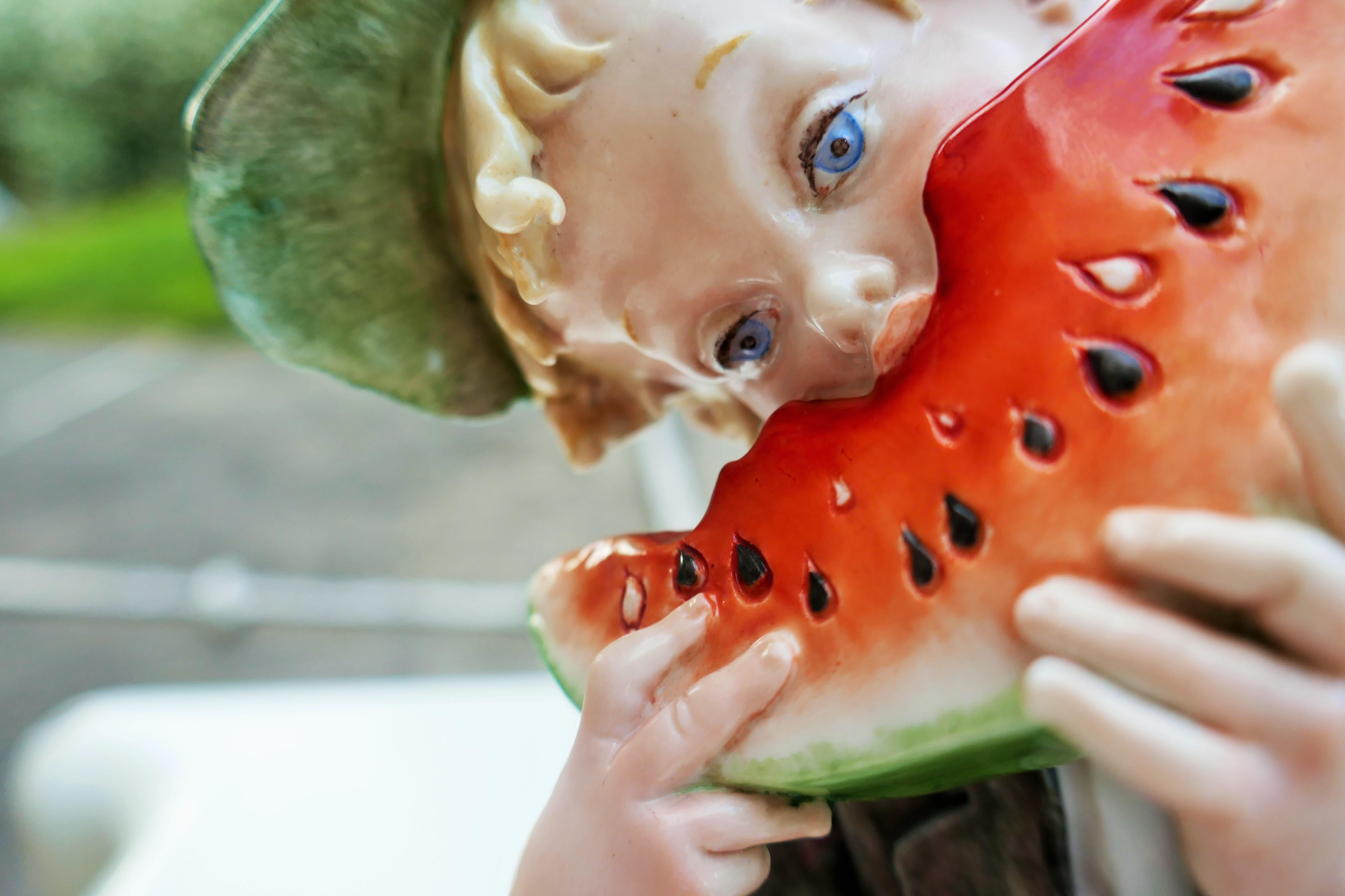 Ceramica Giuseppe Cappe Gelle Capodimonte in vendita 11