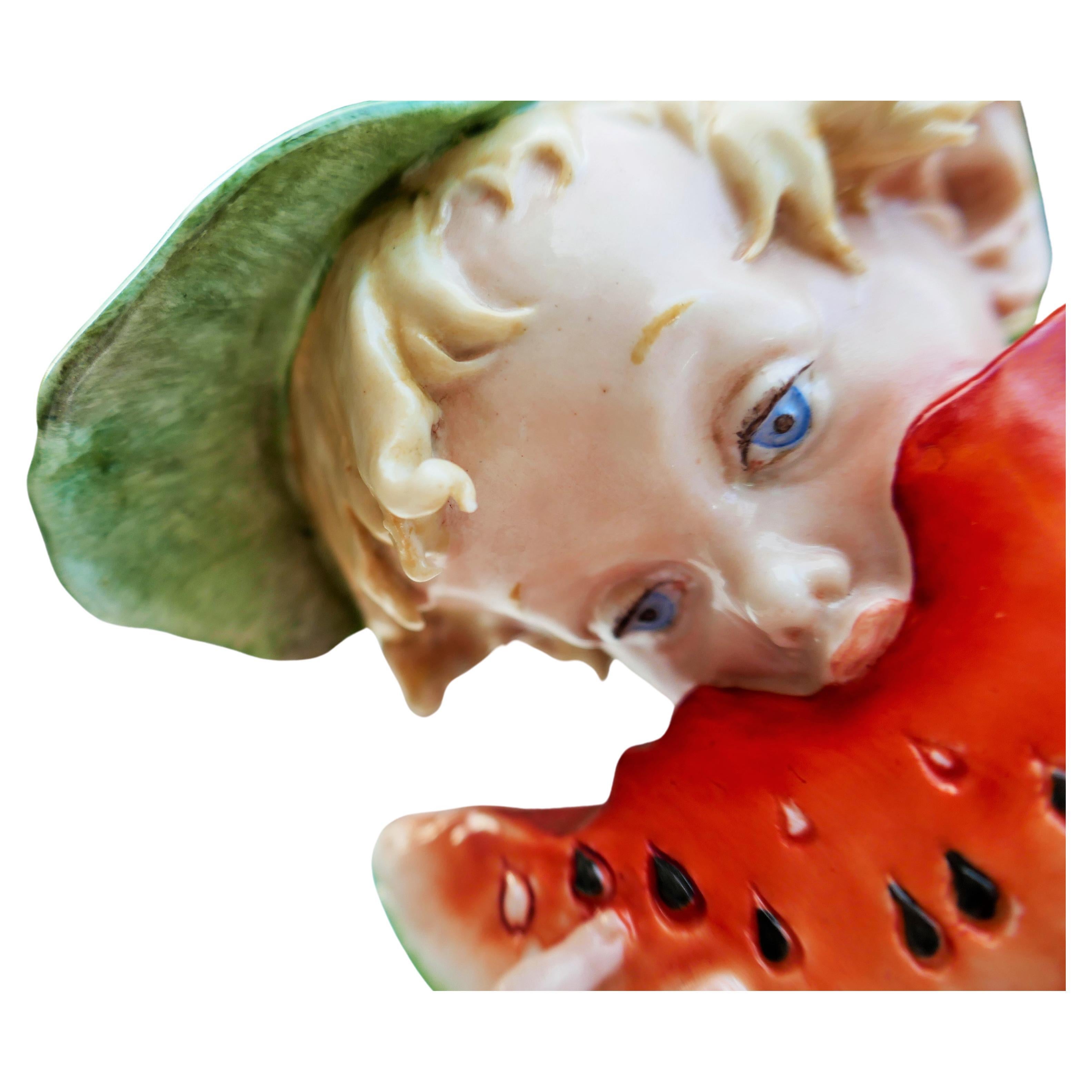 Ceramica Giuseppe Cappe Gelle Capodimonte In condizioni buone in vendita a Lugo, IT