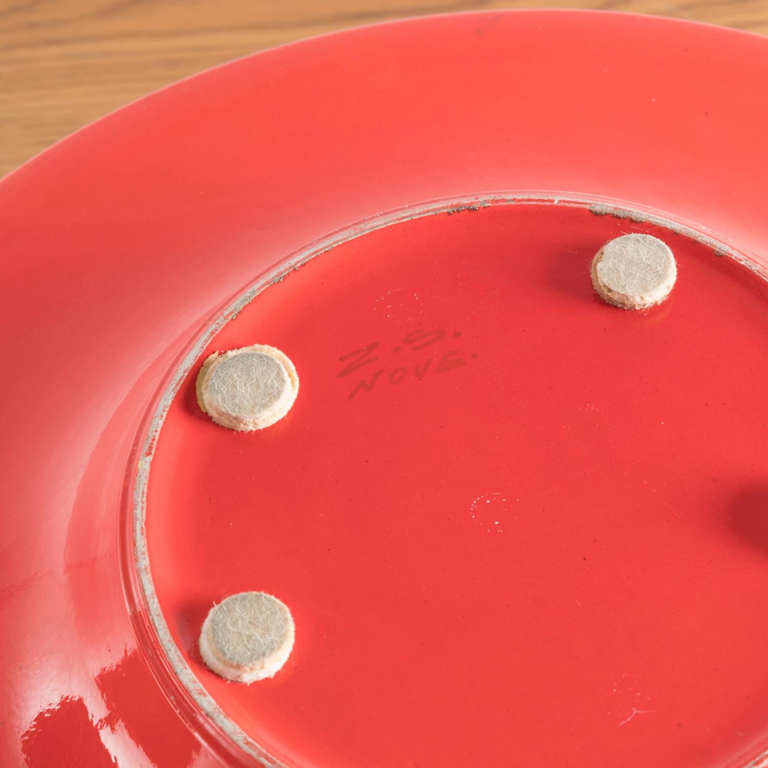 Sculpture en céramique rouge, Pompeo Pianezzola pour Zanolli & Sebellin 1960 Bon état - En vente à Milano, Lombardia