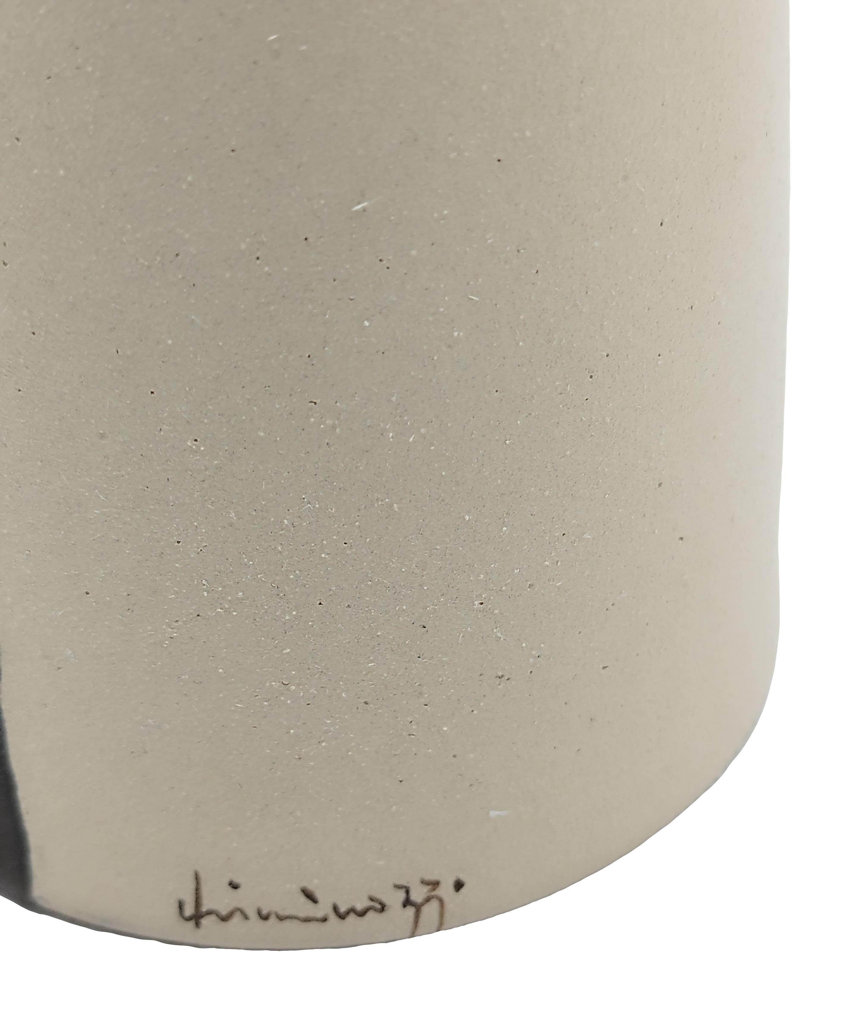 Ceramiche Chiminazzo Pareja de botellas de cerámica 