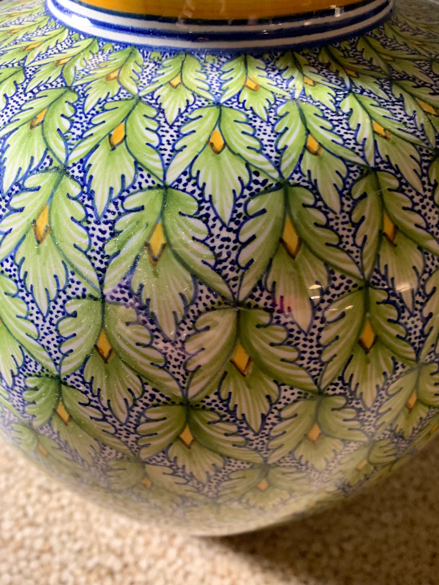 Ceramiche D Arte Pascal Hand Painted Italian Ceramic Porcelain