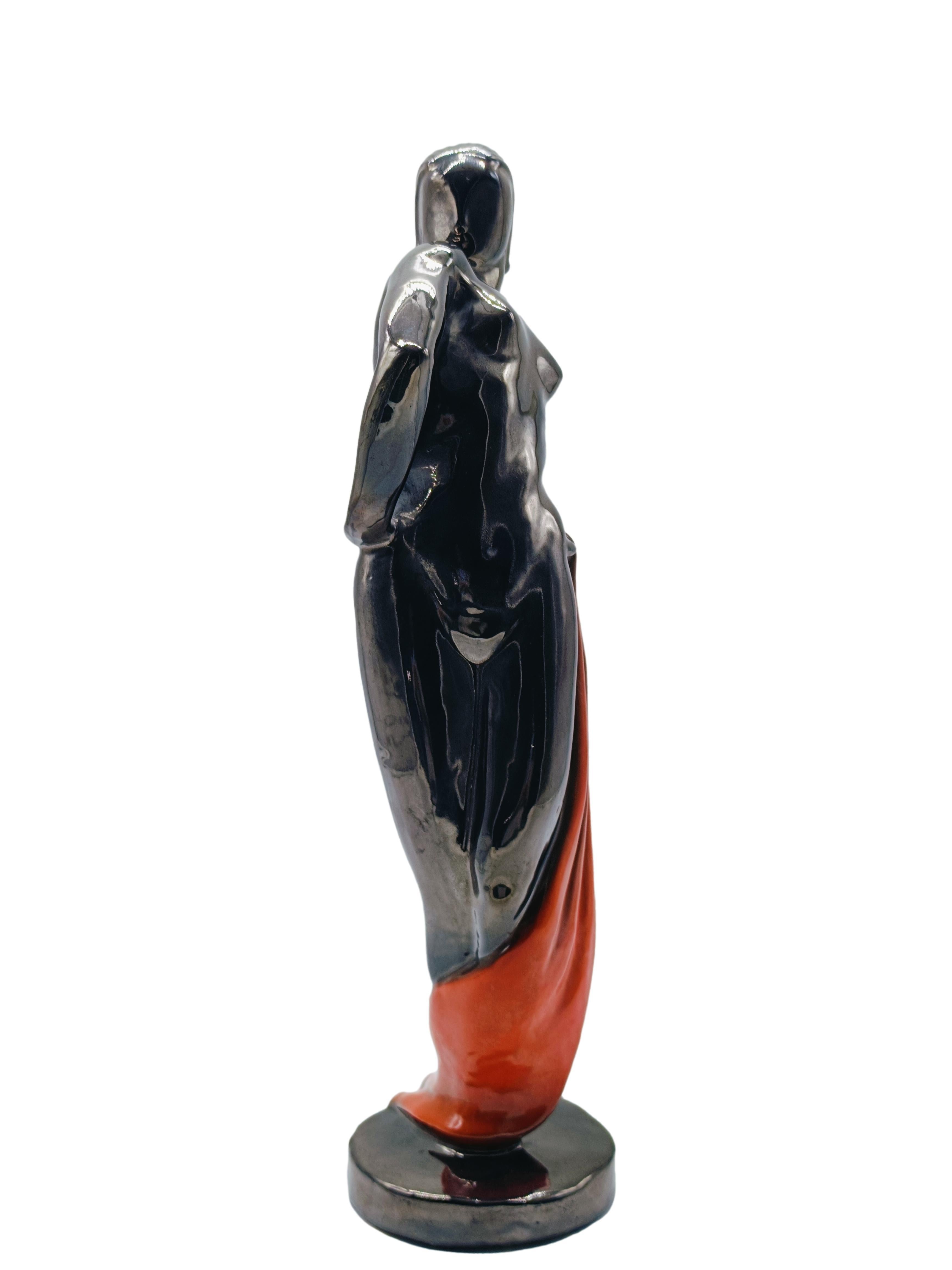 Mid-Century moderno Ceramiche Rometti Umbertide Rara Scultura 