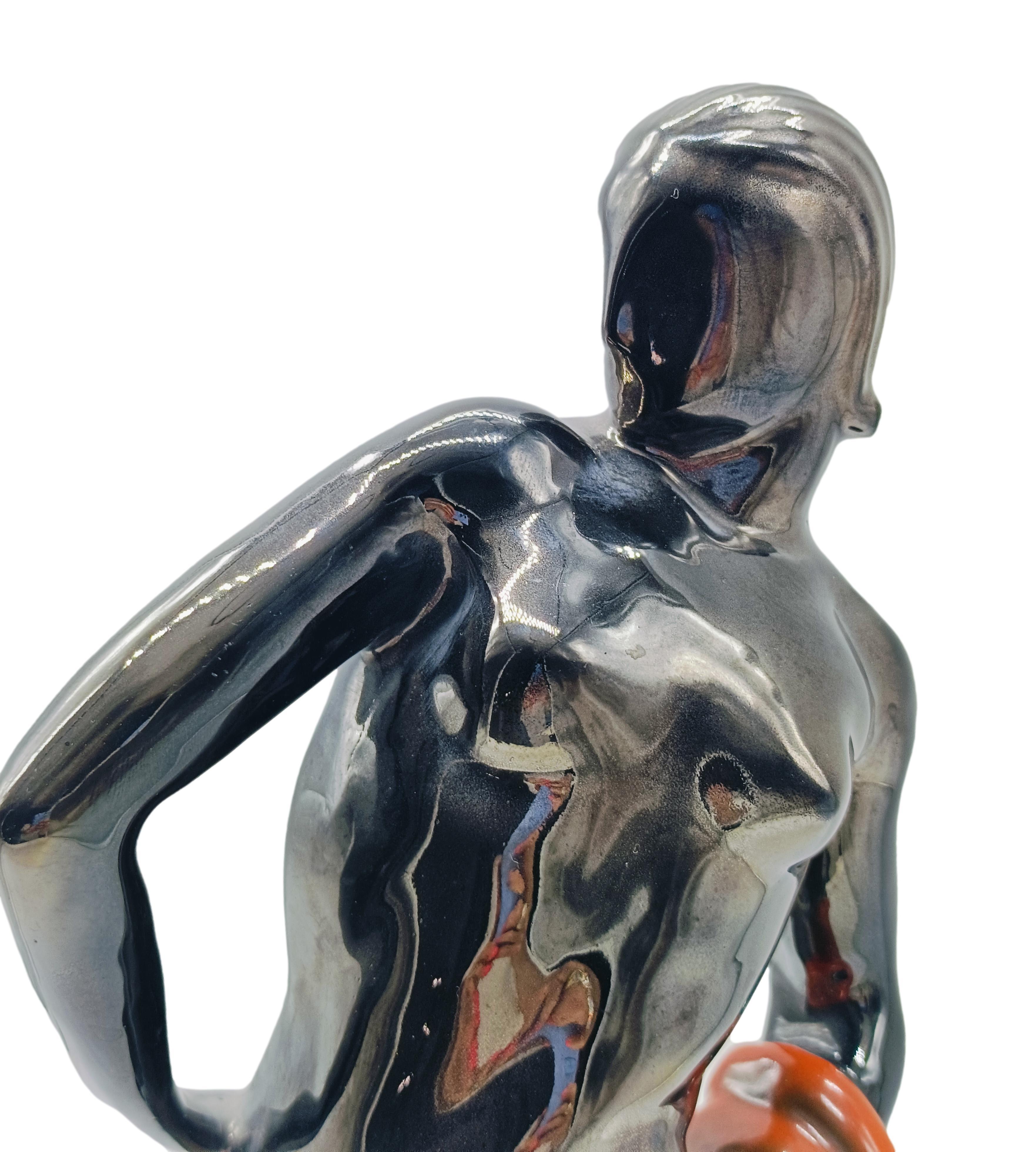 Italian Ceramiche Rometti Umbertide Rara Scultura 