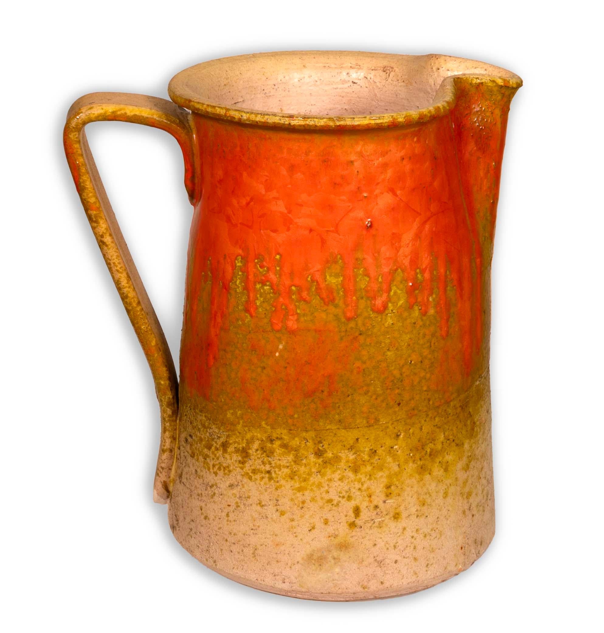 Ceramiche Toscane Italia Set di 2 pezzi 1 Vaso 1 Brocca Made in Italy in vendita 5