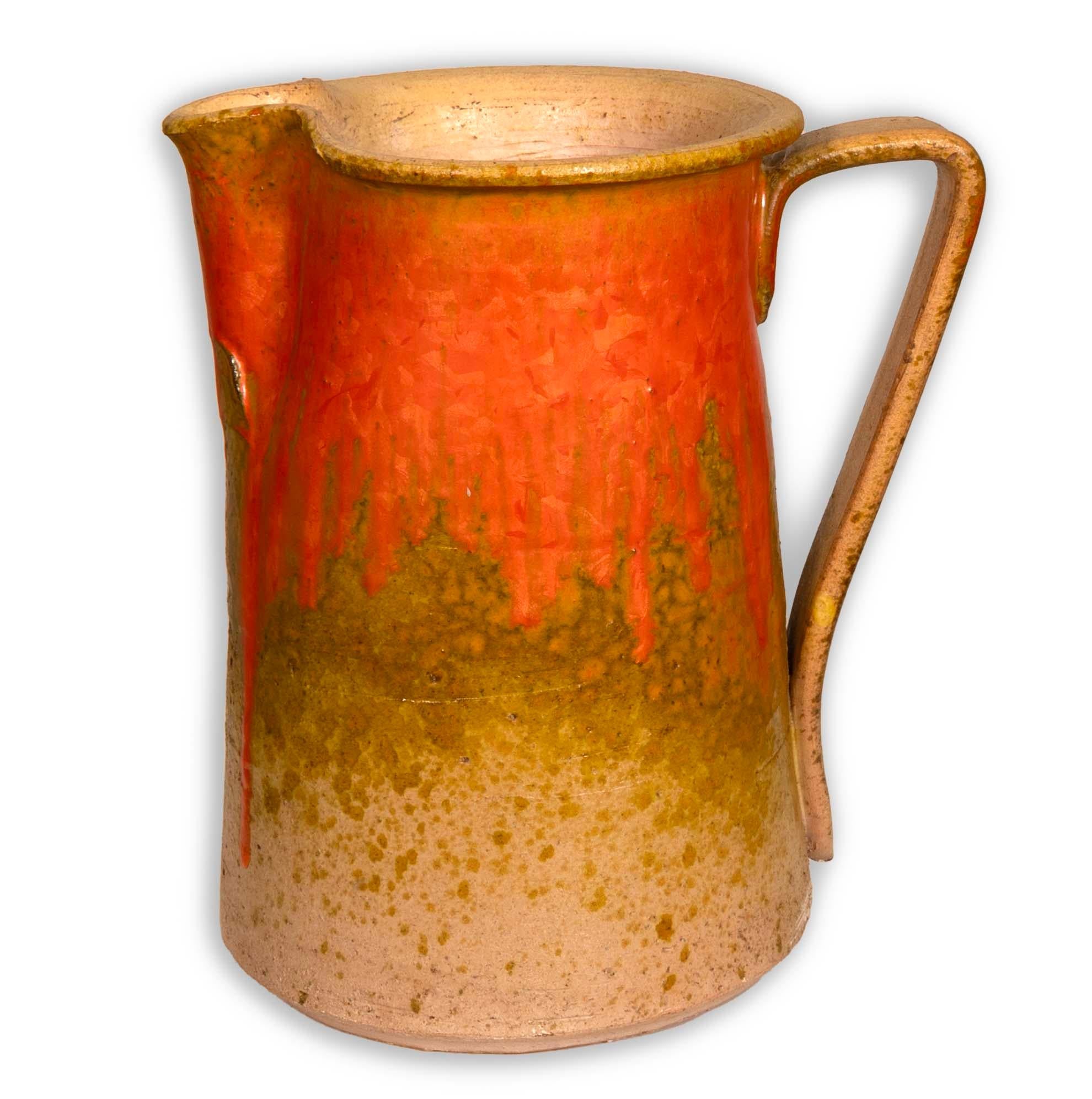 Ceramiche Toscane Italia Set di 2 pezzi 1 Vaso 1 Brocca Made in Italy in vendita 2