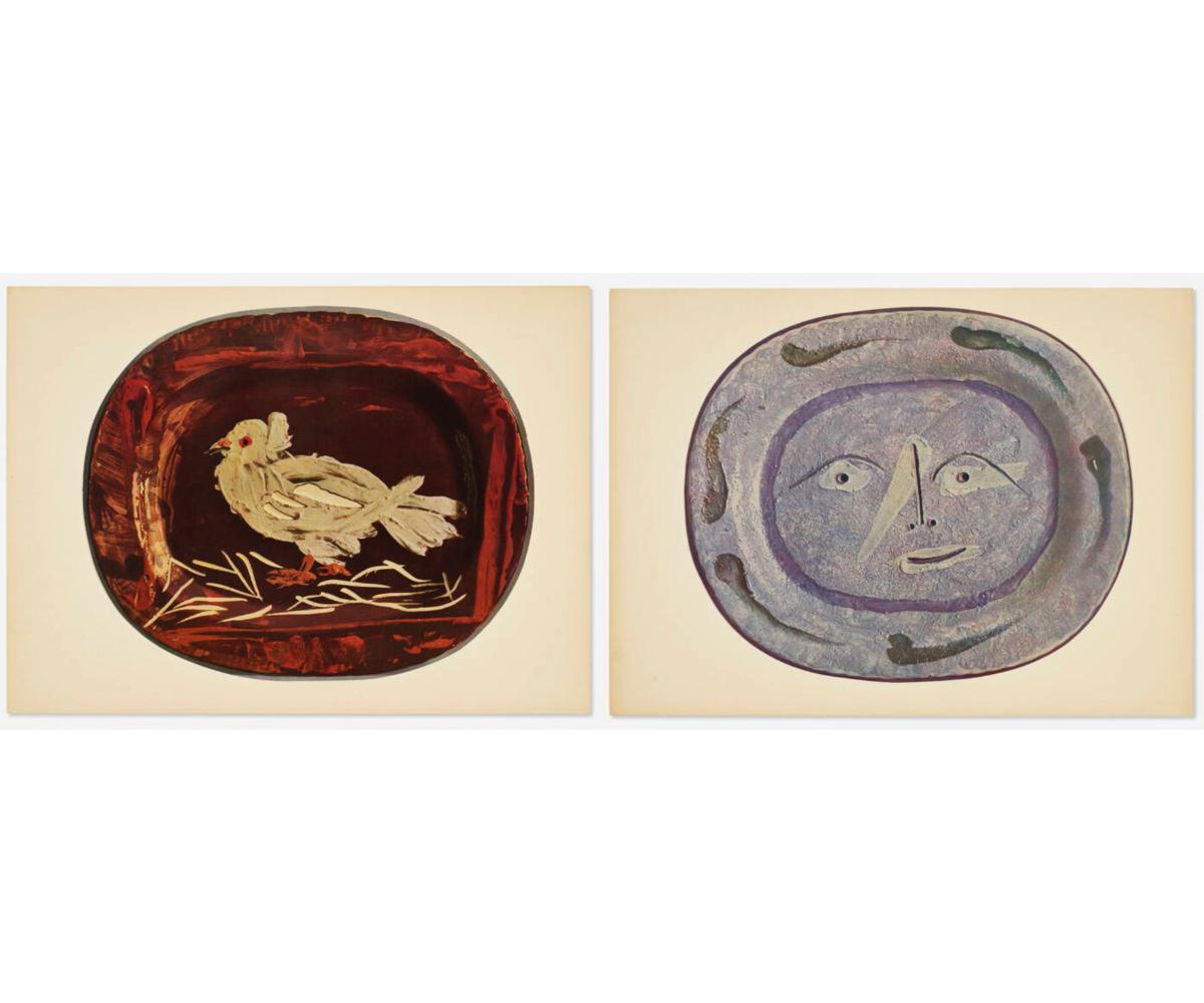 Ceramics by Picasso 1950 Portfolio Set of Sixteen 5