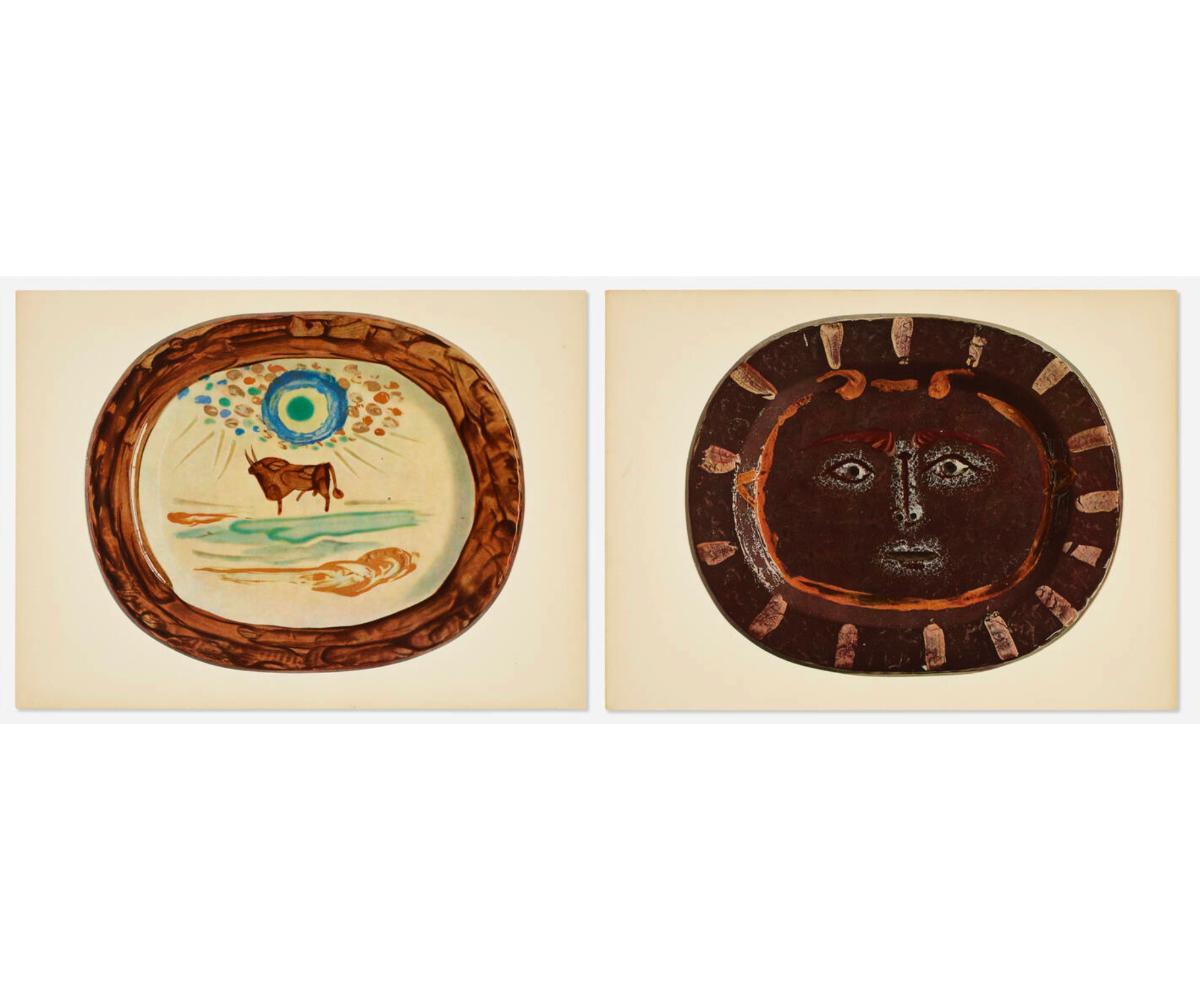 Ceramics by Picasso 1950 Portfolio Set of Sixteen 2