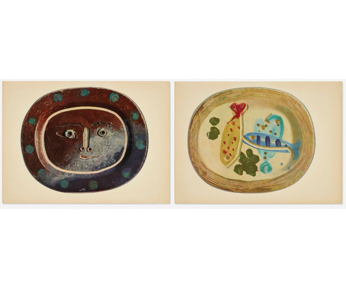 Paper Ceramics by Picasso 1950 Portfolio Set of Sixteen