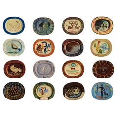 Ceramics by Picasso 1950 Portfolio Set of Sixteen