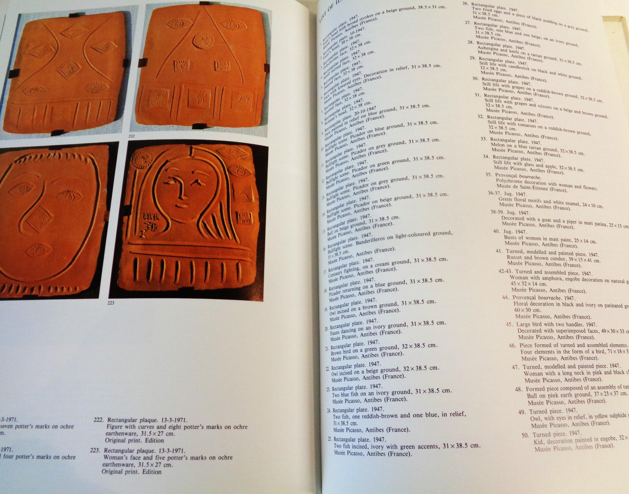 Ceramics of Picasso,  Georges Ramie - 1985 Ediciones Poligrafa, S.A.  7