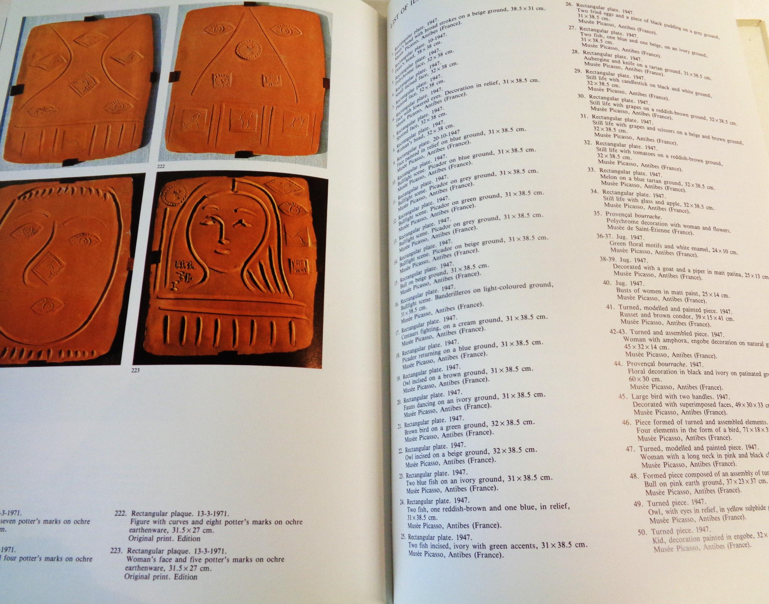 Ceramics of Picasso,  Georges Ramie - 1985 Ediciones Poligrafa, S.A. 6