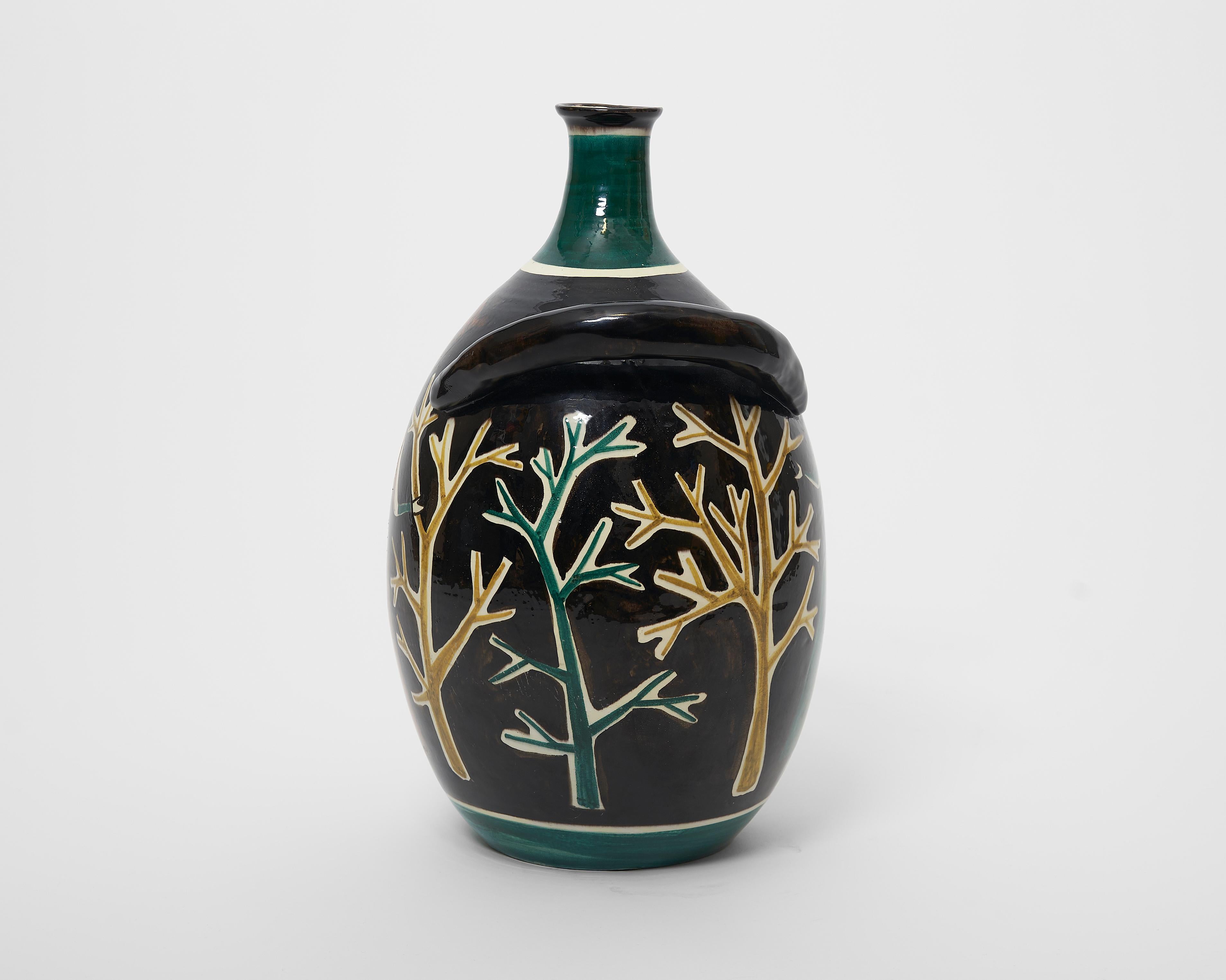 Painted Ceramic Vase Amphora
Anonymous