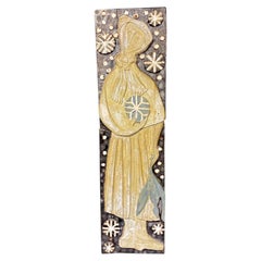 Céramique murale, Belgique, circa 1950/1960.