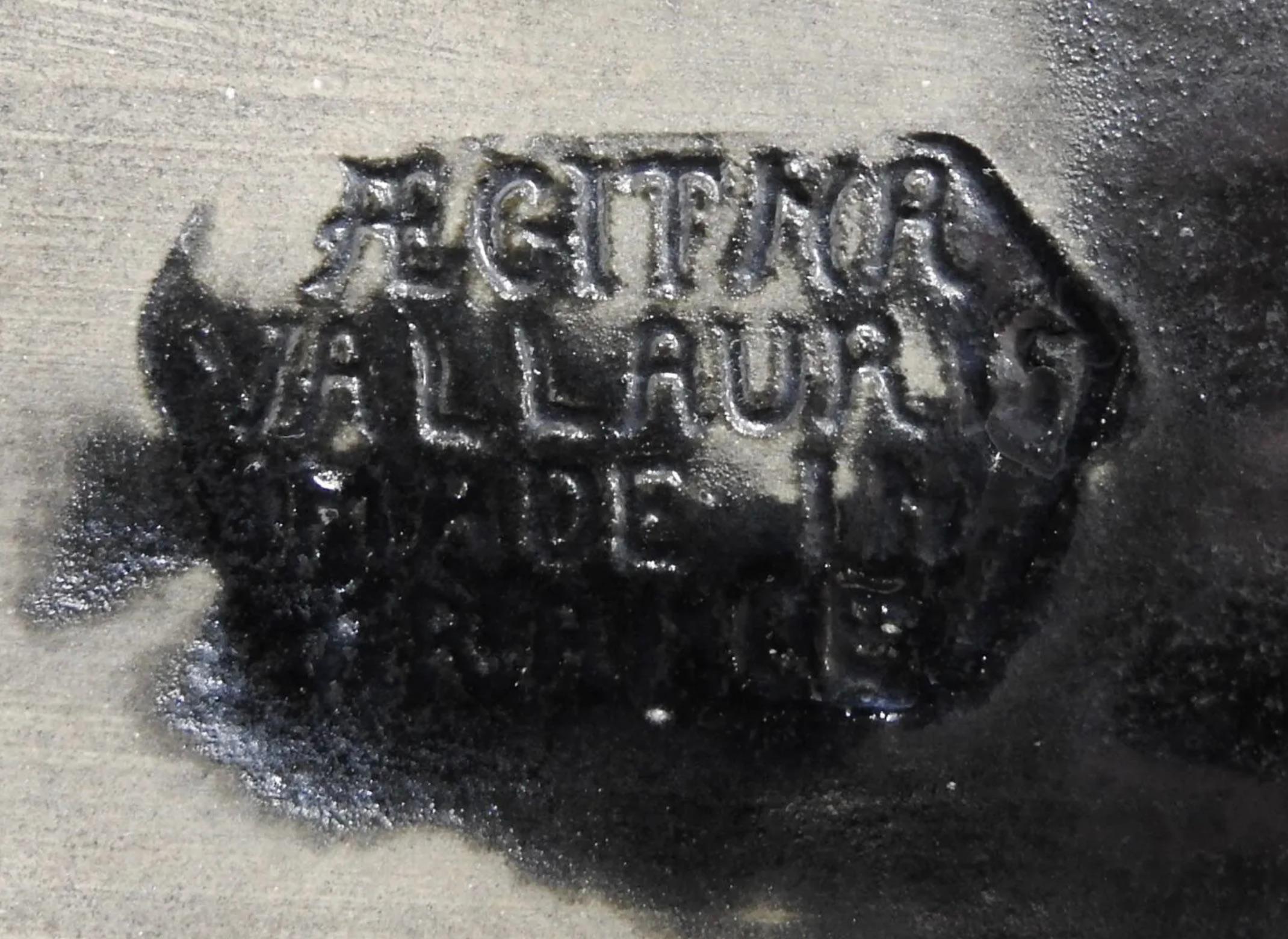 Ceramony Vallauris Service de faïence mat noir et plomb brillant 1950 - 38 Pieces en vente 2